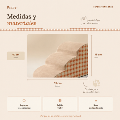 Escaleras para Perros Pequeños y Mayores